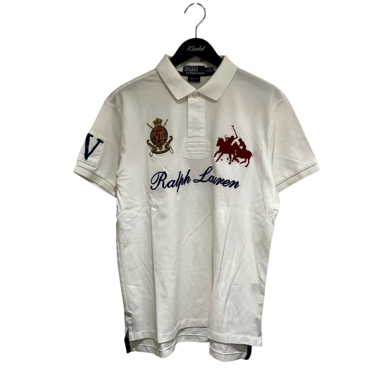 POLO RALPH LAUREN 刺しゅう半袖ポロシャツ 古着・中古-1枚目のアイテム画像
