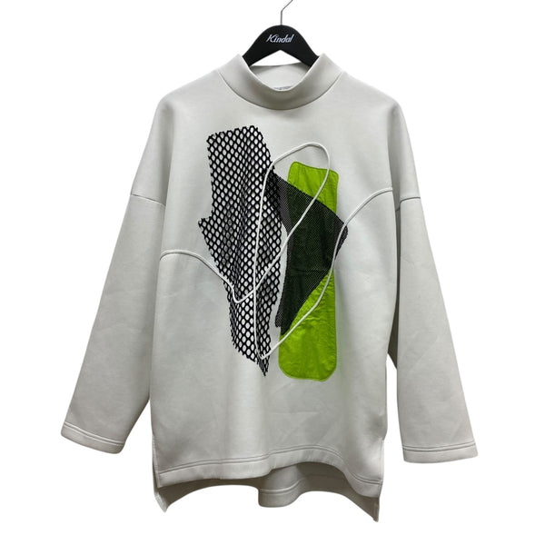 UN3D．(アンスリード) ラインアートハイネックスウェット522422700101