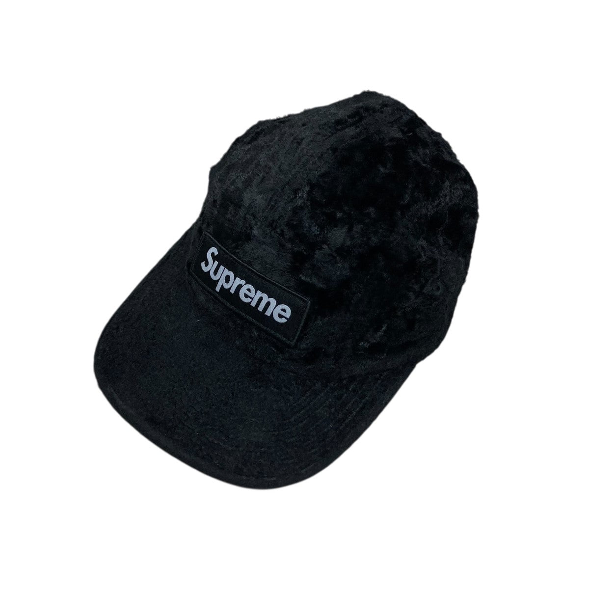 【希少】Supreme シュプリーム ベルベット ベロア トップス ブラックＬ Supreme(シュプリーム) ベロアキャップ ブラック サイズ 0/S｜【公式