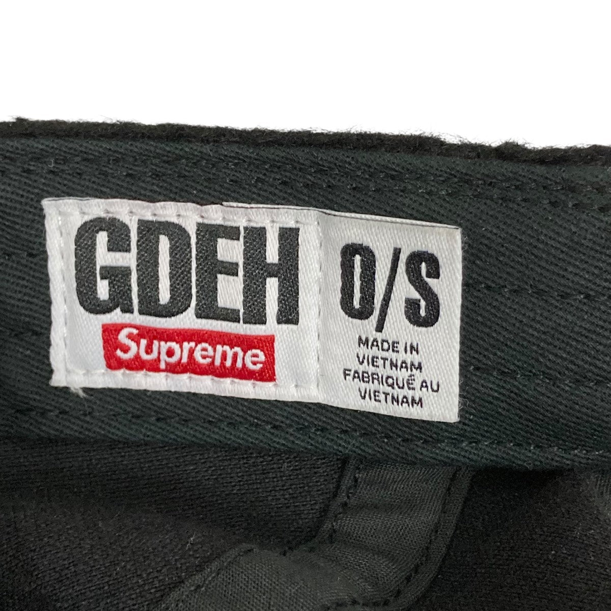 Supreme(シュプリーム) ベロアキャップ ブラック サイズ 0/S｜【公式