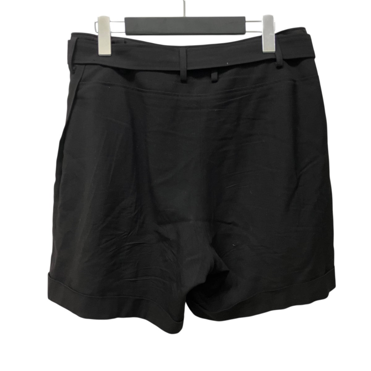 YOHJI YAMAMOTO 24AWウールギャバジン ベルトショートパンツFO-P07-147 古着・中古-2枚目のアイテム画像