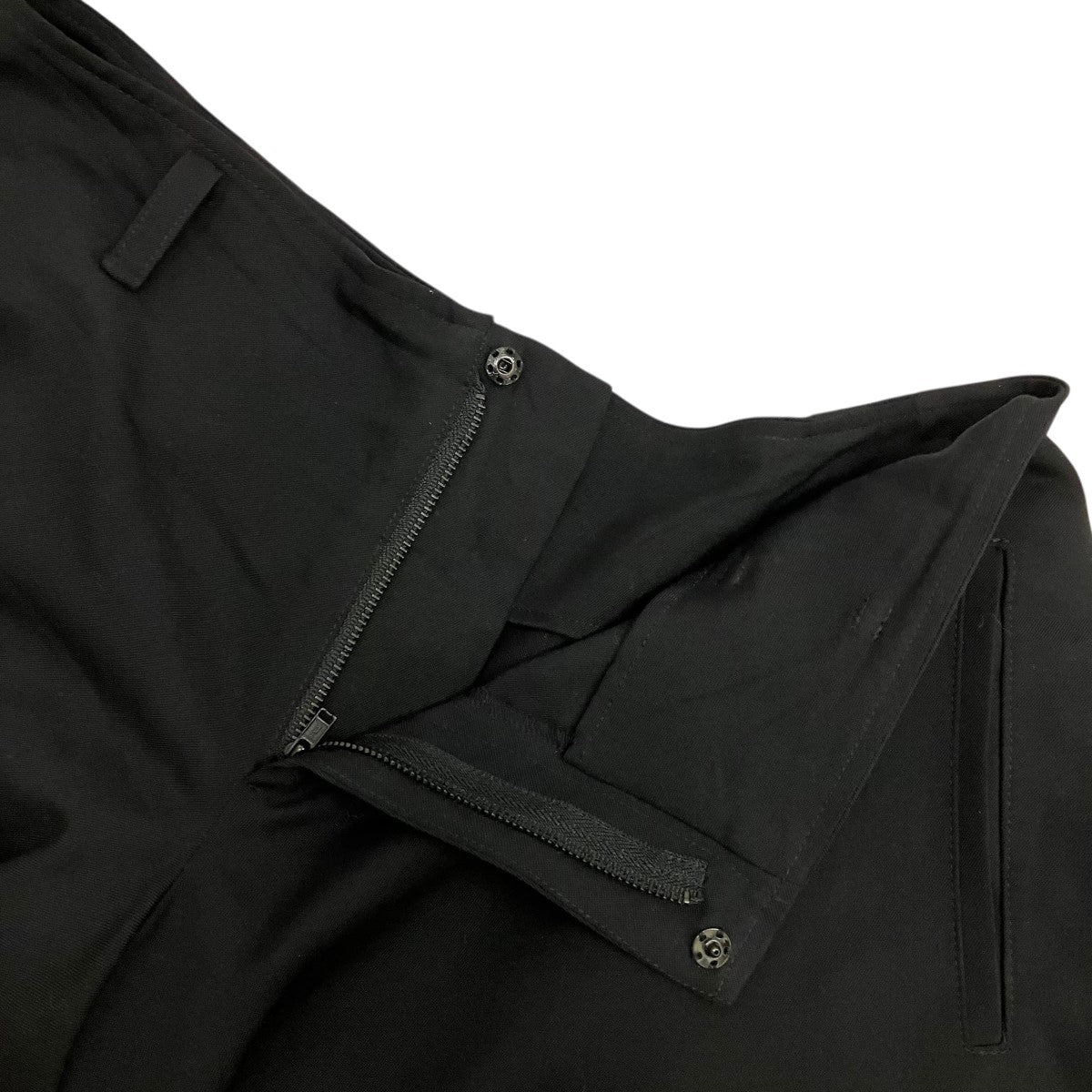 24AWWOOL GABARDINE BOX PANTSサルエルパンツLO-P11-111