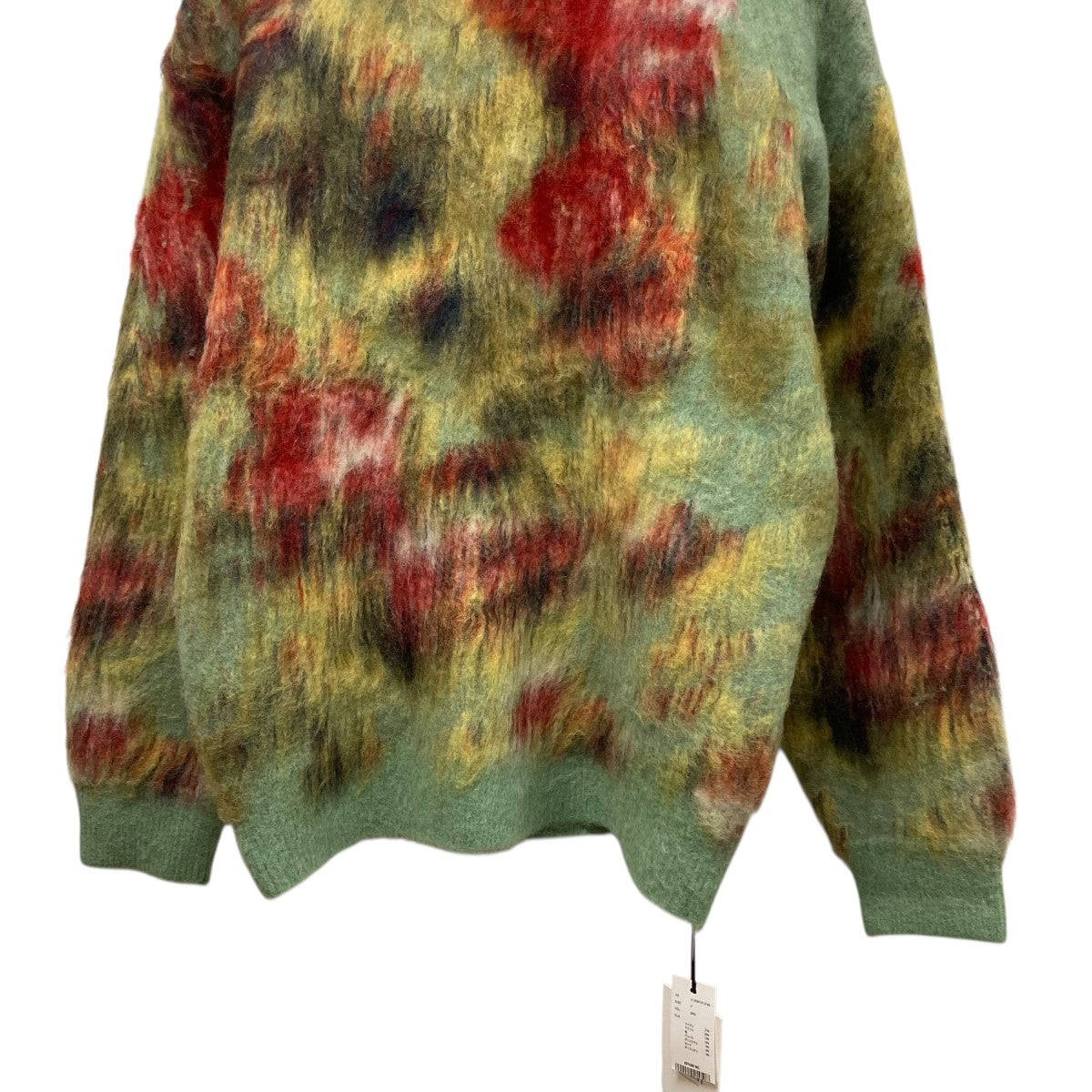 25AWWILTED FLOWER MOHAIR JACQUARD KNIT TOPフラワーモヘアジャガードニット0125201810749