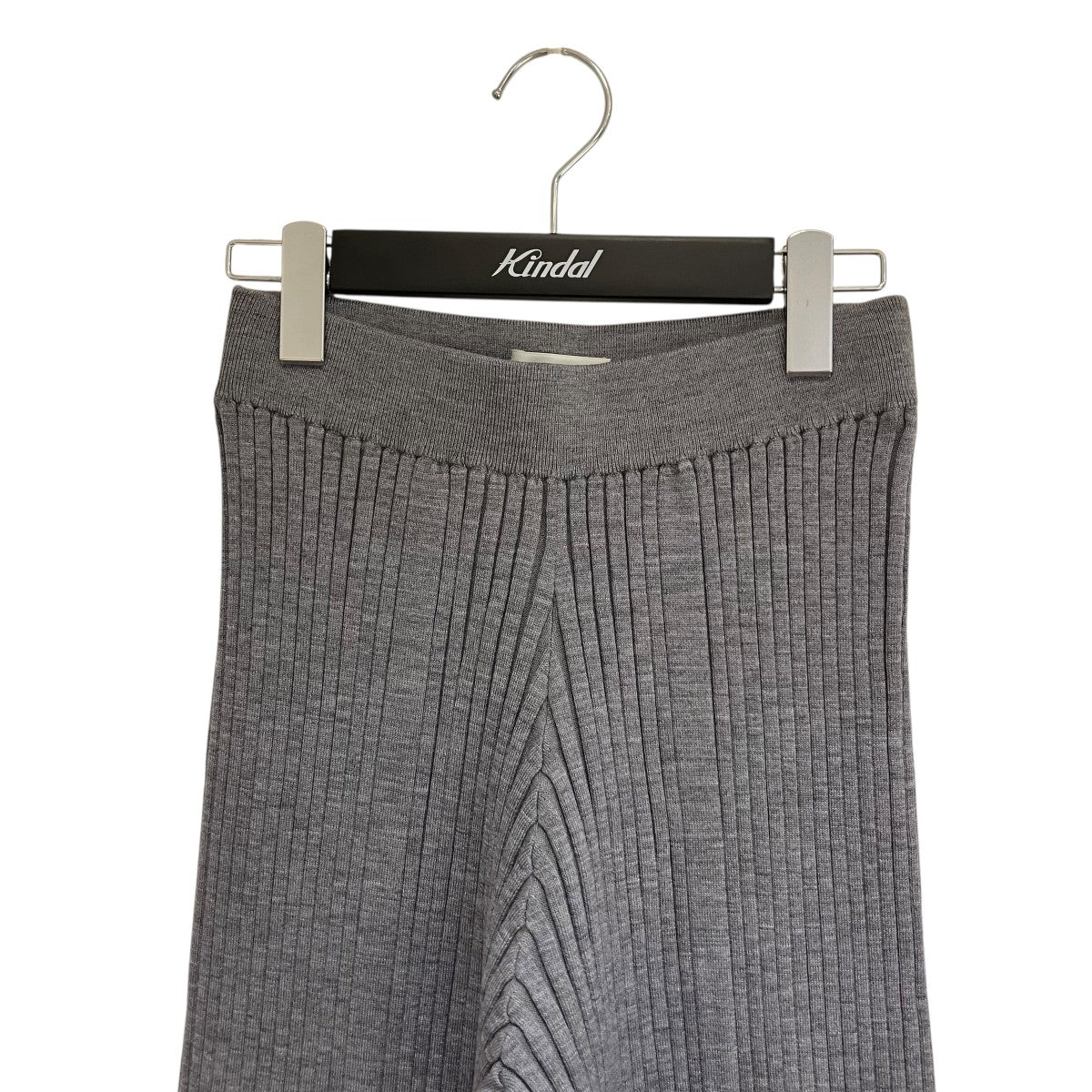 HYKE 24AWWIDE RIBBED SWEATER PANTSリブパンツ11369 古着・中古-3枚目のアイテム画像