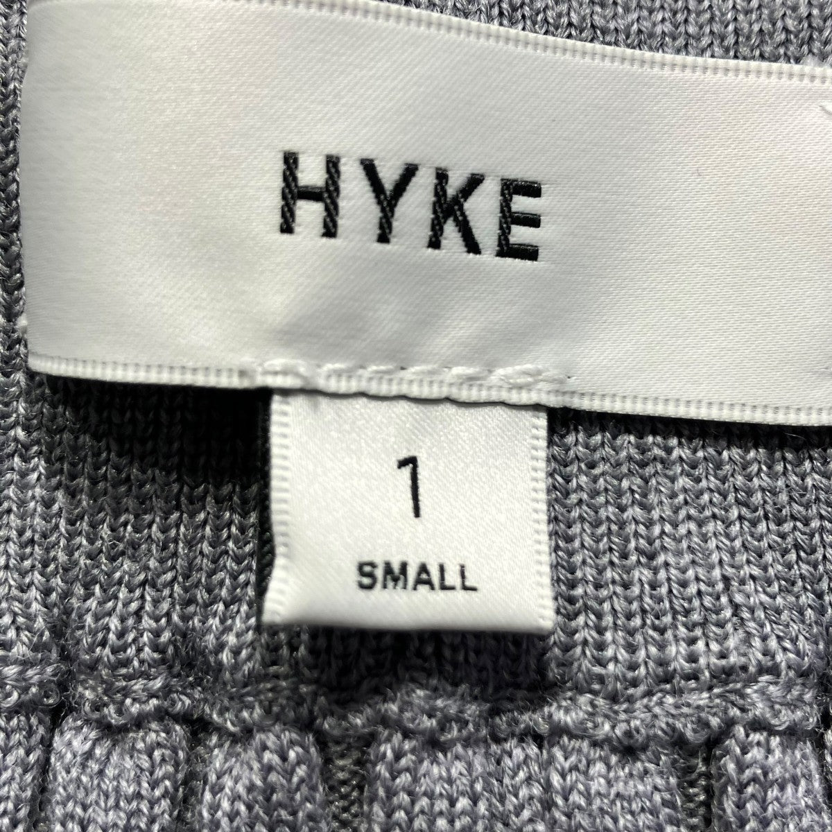 HYKE 24AWWIDE RIBBED SWEATER PANTSリブパンツ11369 古着・中古-5枚目のアイテム画像