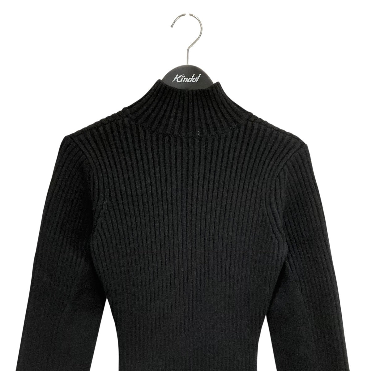 Front Zip Knit Dressニットワンピース24RF-2272
