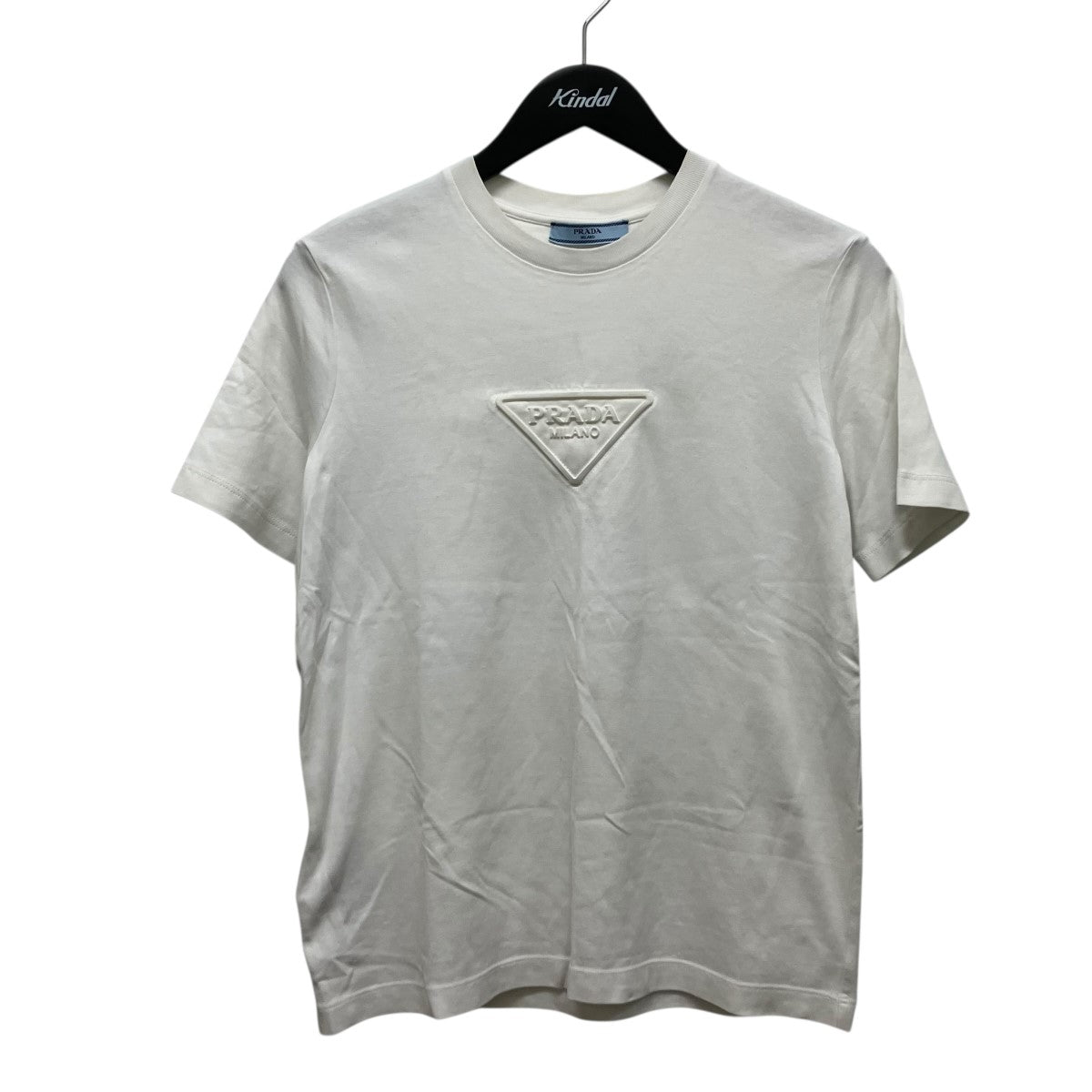 PRADA エンボスロゴTシャツ35838 古着・中古-1枚目のアイテム画像