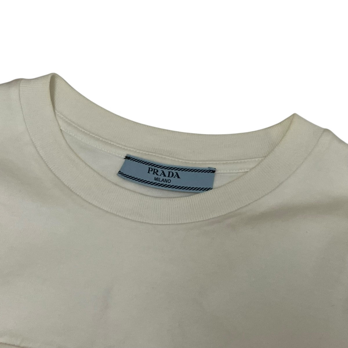 PRADA エンボスロゴTシャツ35838 古着・中古-7枚目のアイテム画像