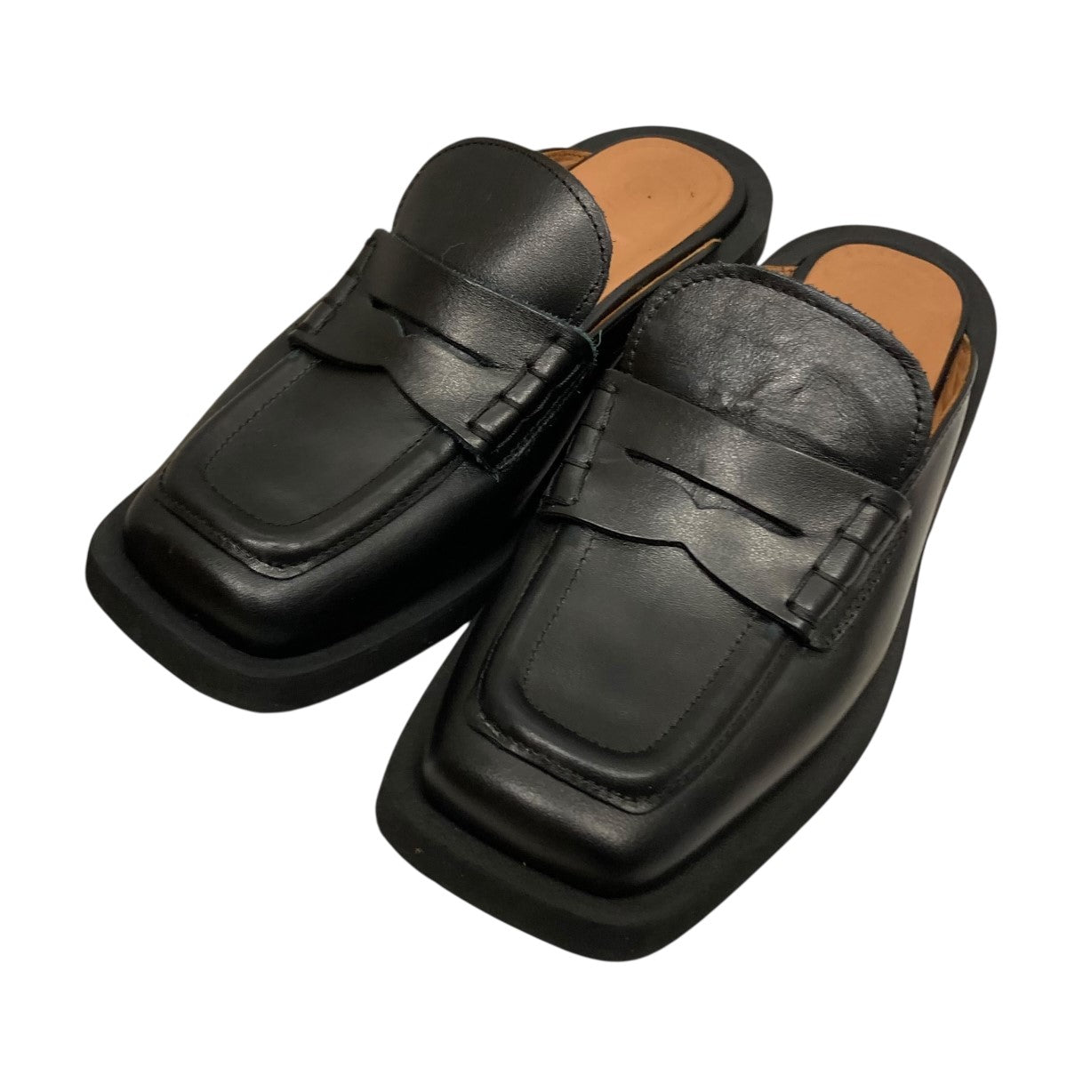 GANNI ガニー チャンキーソールフロントジップアップブーツ 38 GANNI ガニー チャンキーソールフロントジップアップブーツ 38