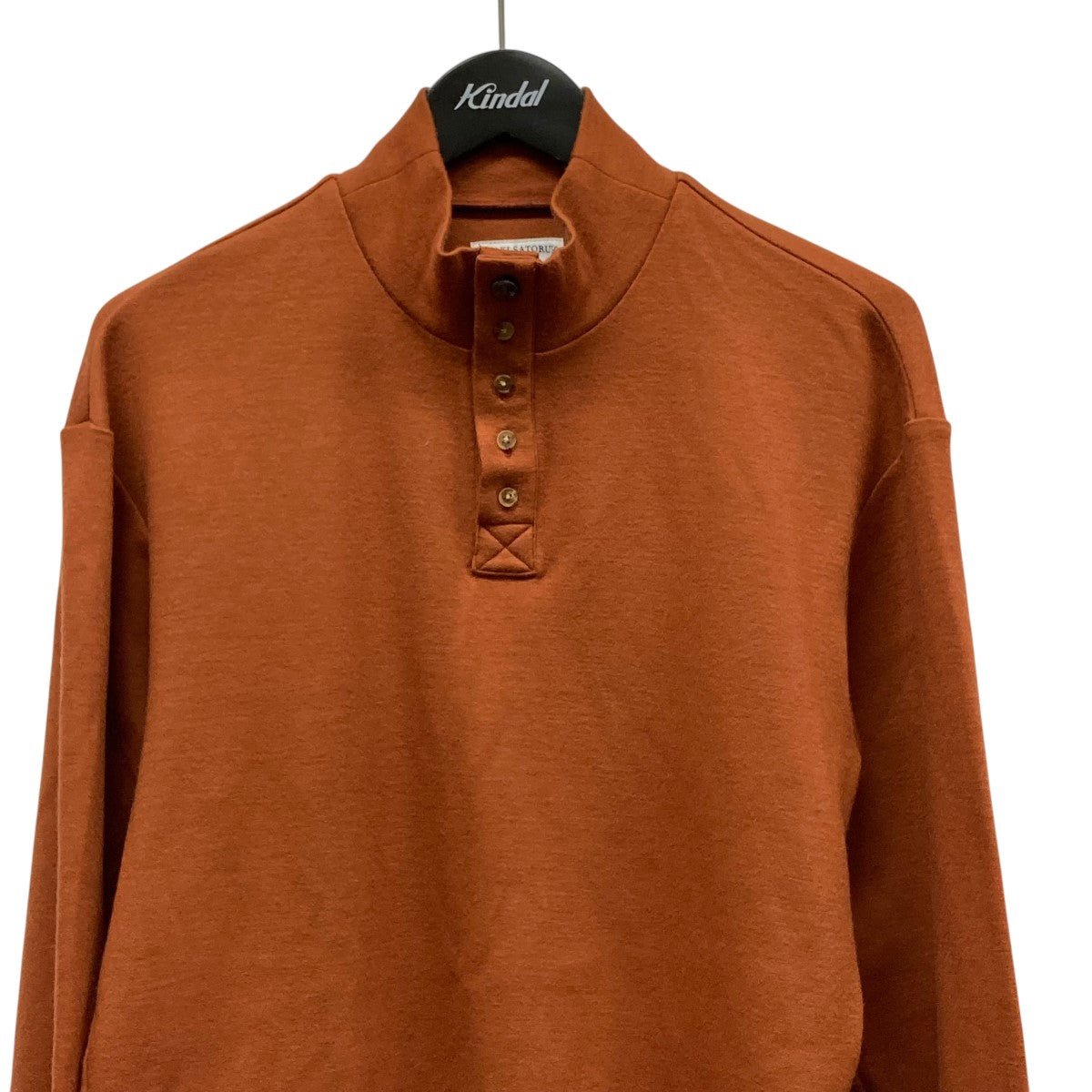 SASAKI SATORU POLO HIGH NECKプルオーバー長袖シャツFW25M-S6S005-208 古着・中古-3枚目のアイテム画像