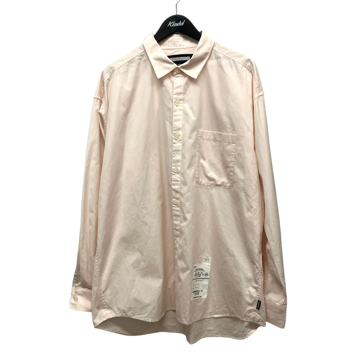 25SS長袖シャツ251SPNH-SHM01