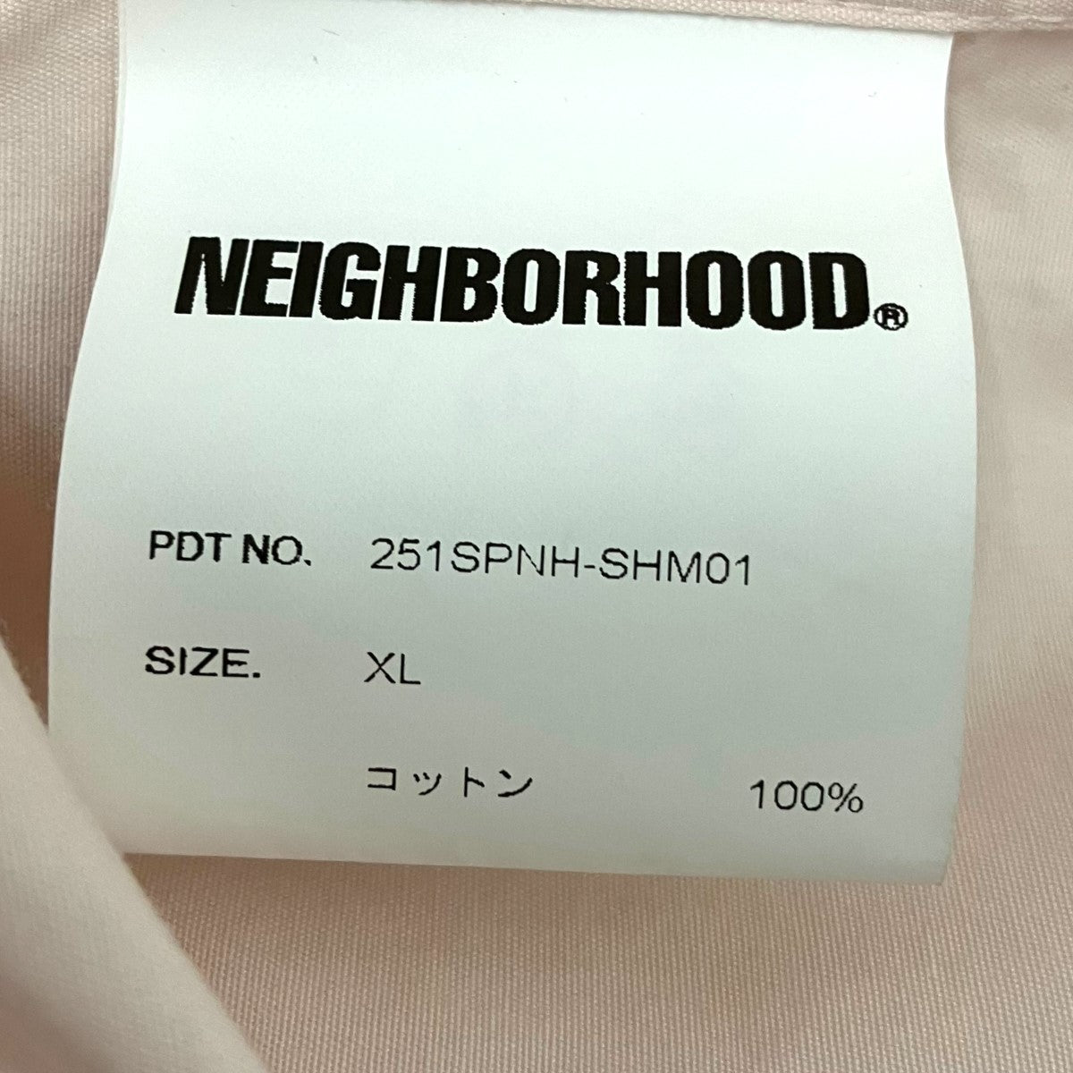 25SS長袖シャツ251SPNH-SHM01