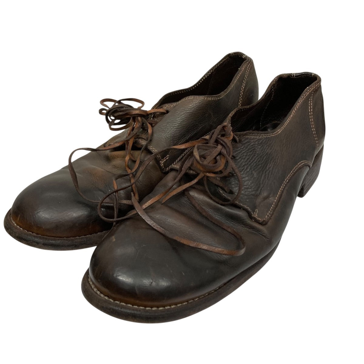 nonnative×GUIDI×UNDERCOVER レザーブーツ 966V-UN ブラック サイズ 42