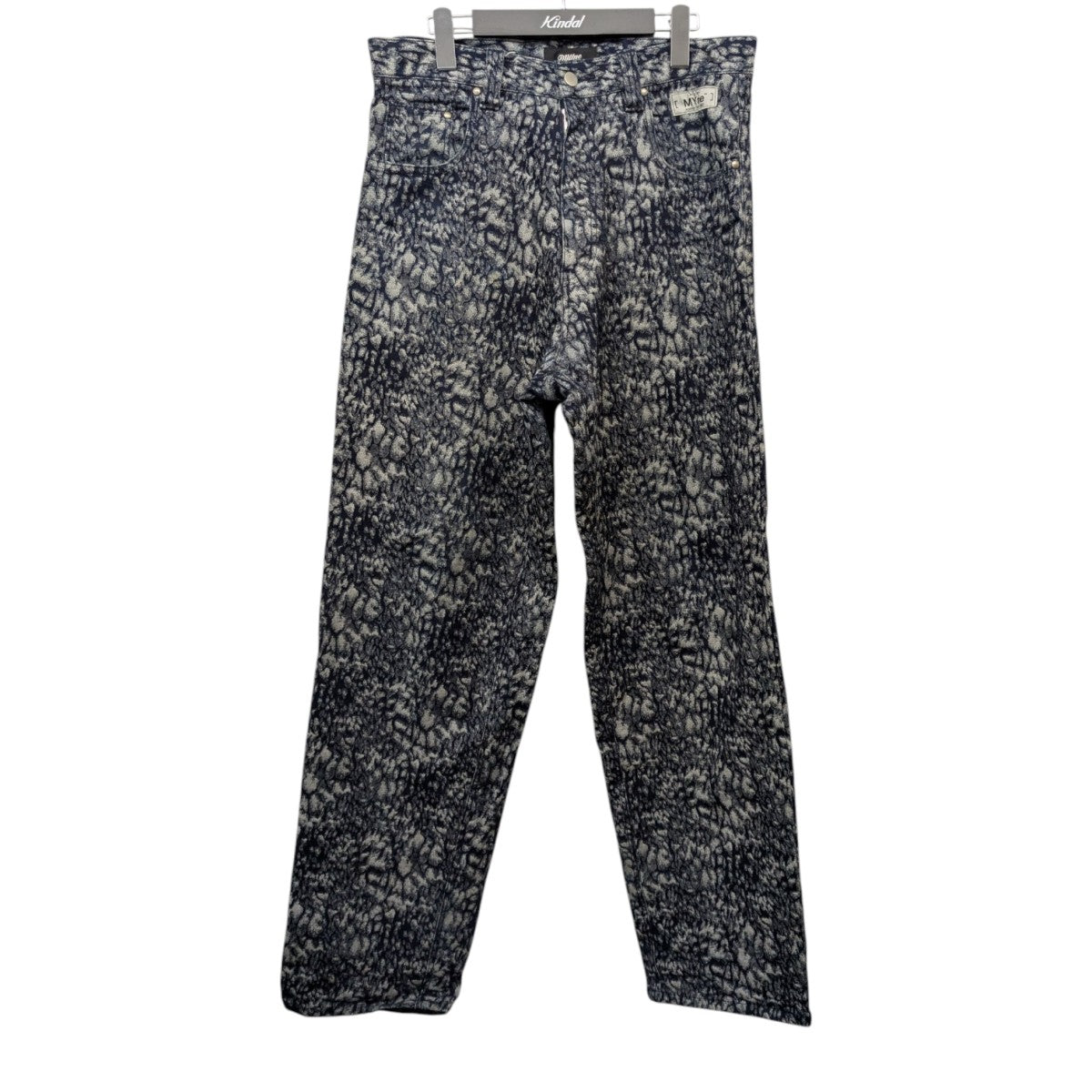 elephant pattern denim pantsエレファントパターンデニムパンツG05PT152