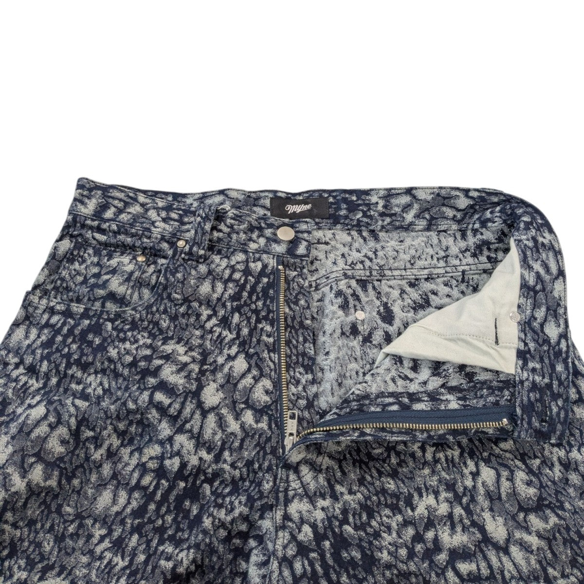 elephant pattern denim pantsエレファントパターンデニムパンツG05PT152