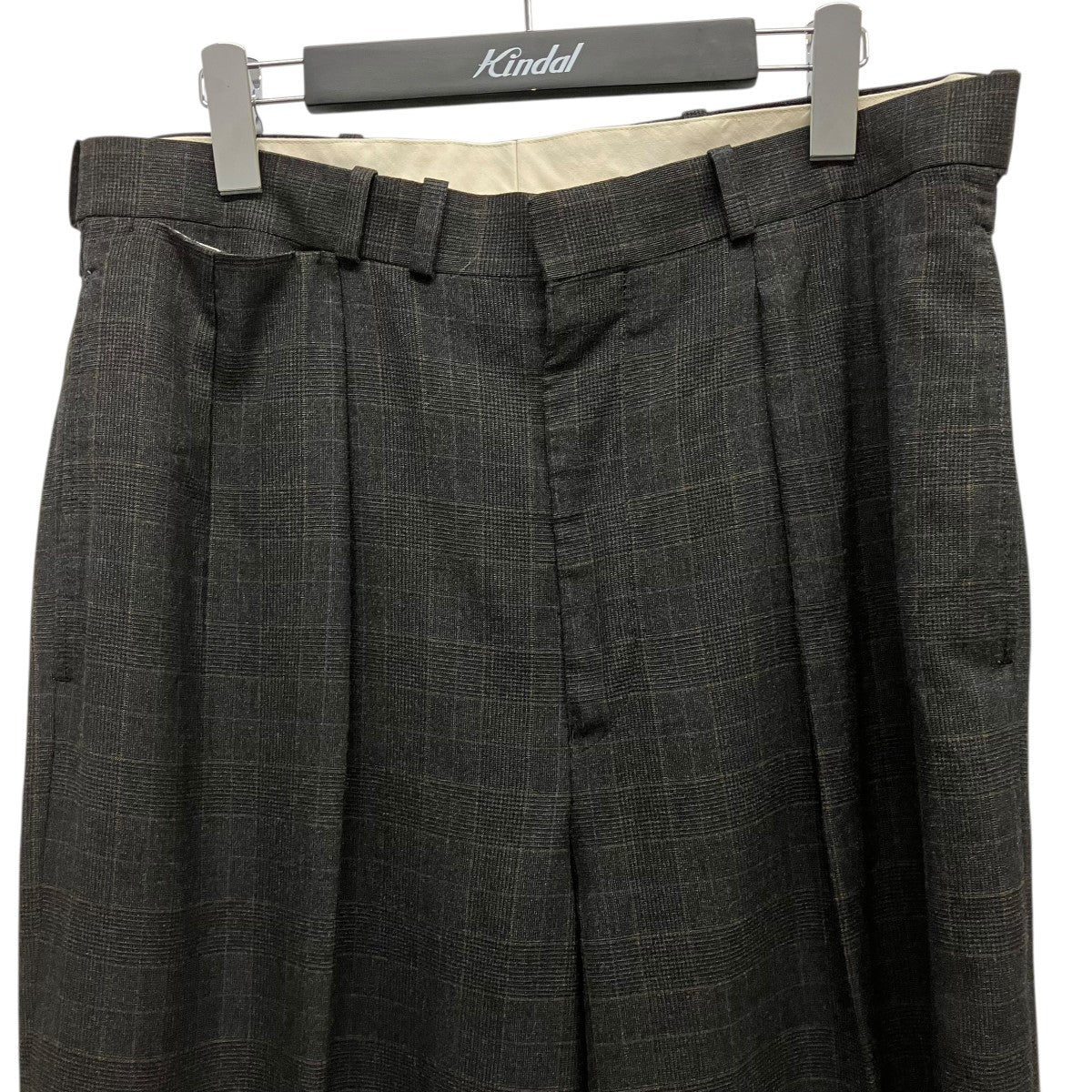 MAATEE＆SONS 24SSJEFFERYチェックスラックスMT4103-0208A 古着・中古-3枚目のアイテム画像
