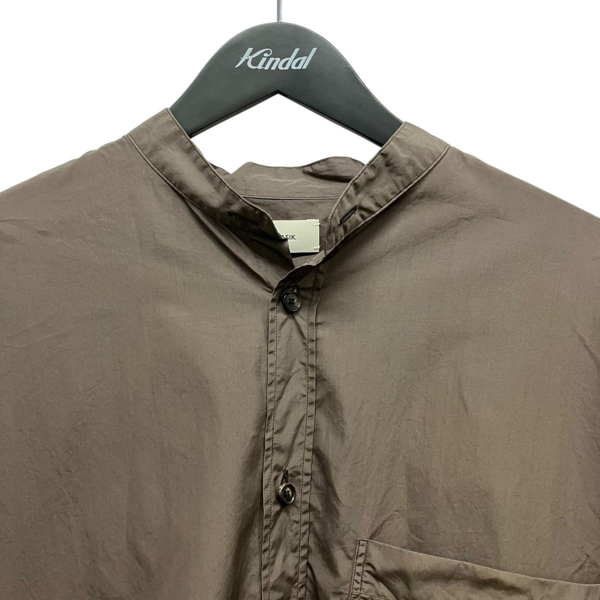 The CLASIK COLLARLESS SHIRTカラーレスシャツCKSH-113 古着・中古-3枚目のアイテム画像