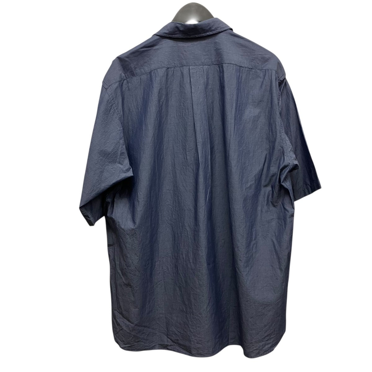 ULTERIOR 24SSWASHED CHAMBRAY POPLIN SKIPPER SHIRTスキッパーシャツULSH47-HA161-A 古着・中古-2枚目のアイテム画像