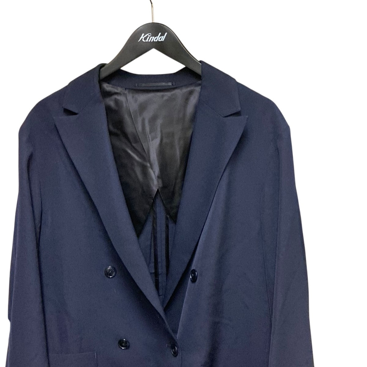 ウールレーヨンツイル ダブルブレステッド4Bジャケットダブルテーラードジャケット63-07-24-07402