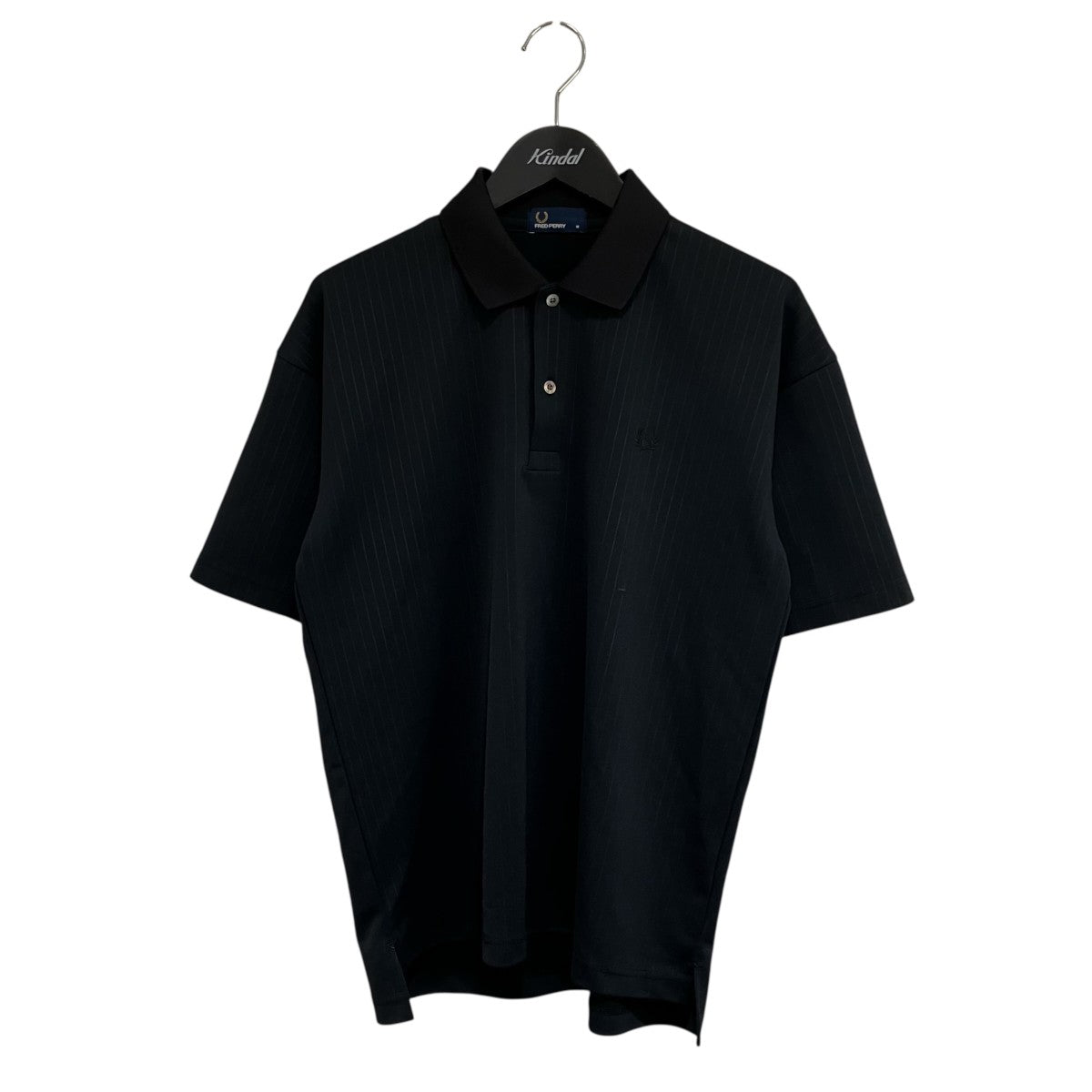 FRED PERRY ストライプ半袖ポロシャツF1676 古着・中古-1枚目のアイテム画像