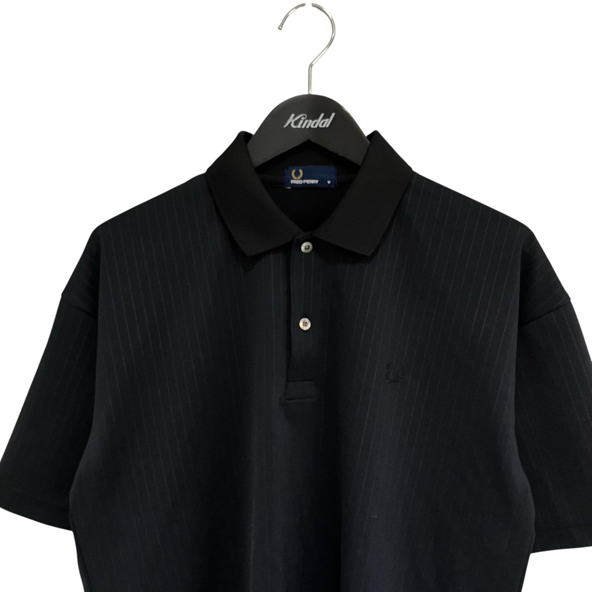 FRED PERRY ストライプ半袖ポロシャツF1676 古着・中古-3枚目のアイテム画像