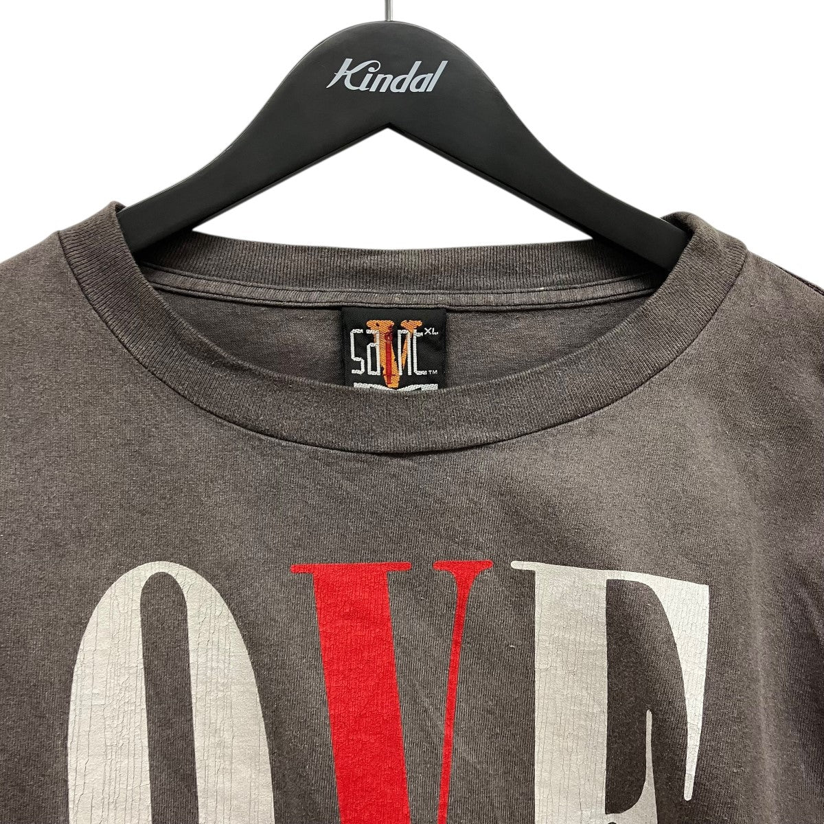 SAINT MICHAEL×VLONE 22SSLS TEE VLONE長袖プリントカットソーSM-S22