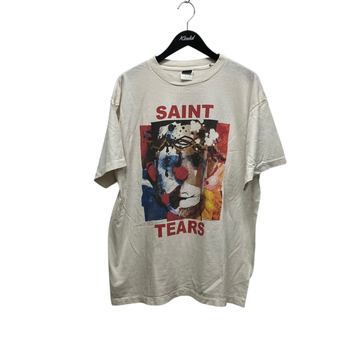 SAINT MICHAEL×Denim Tears DT SS TEE CLOWNプリントTシャツSM-S23-0000-092 古着・中古-1枚目のアイテム画像