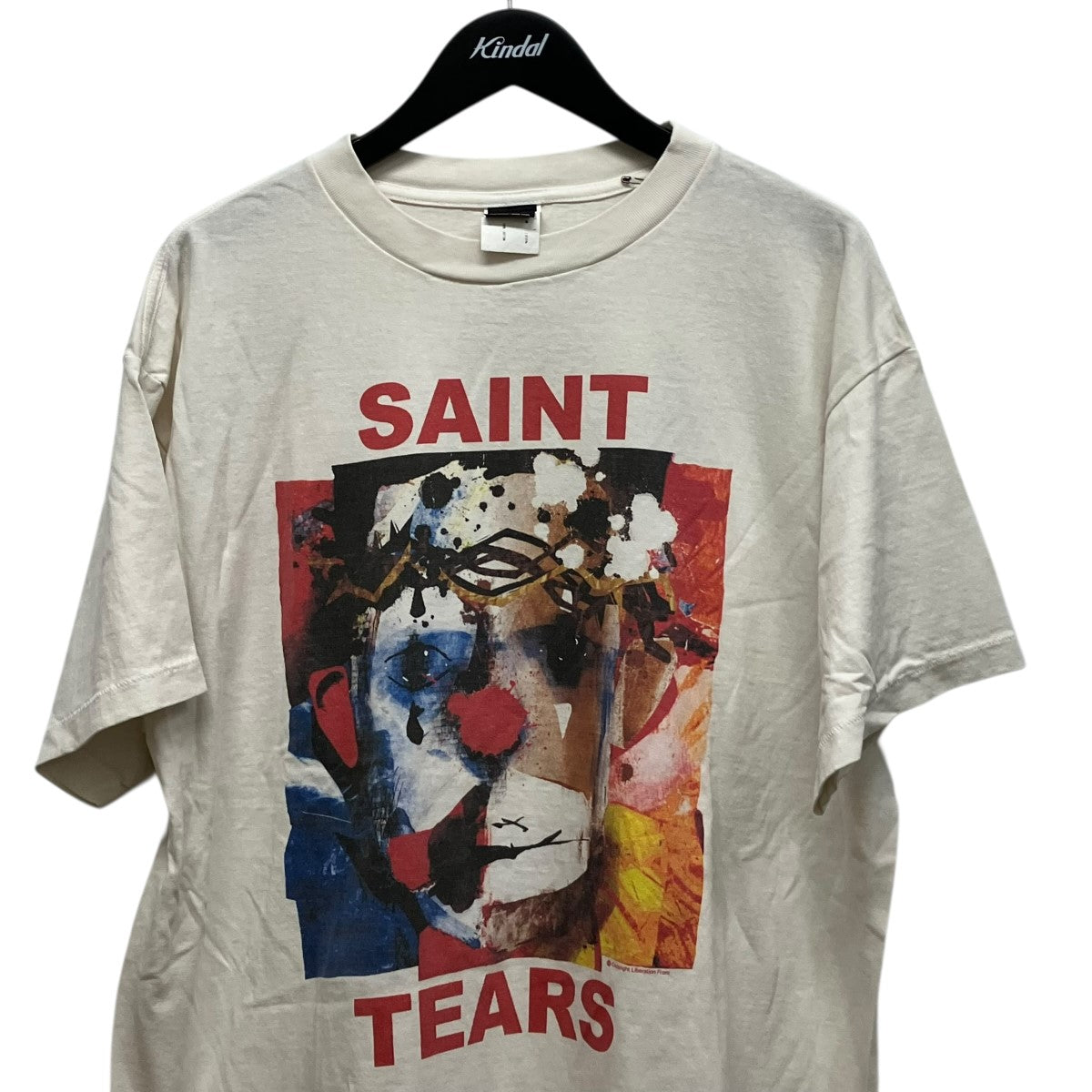 SAINT MICHAEL×Denim Tears DT SS TEE CLOWNプリントTシャツSM-S23-0000-092 古着・中古-3枚目のアイテム画像