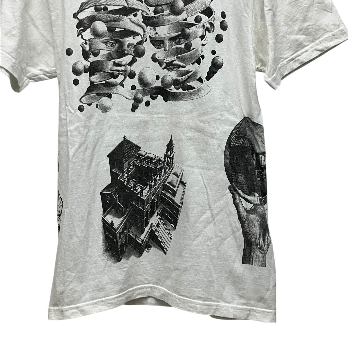 Supreme M．C ESCHER TプリントTシャツ 古着・中古-4枚目のアイテム画像