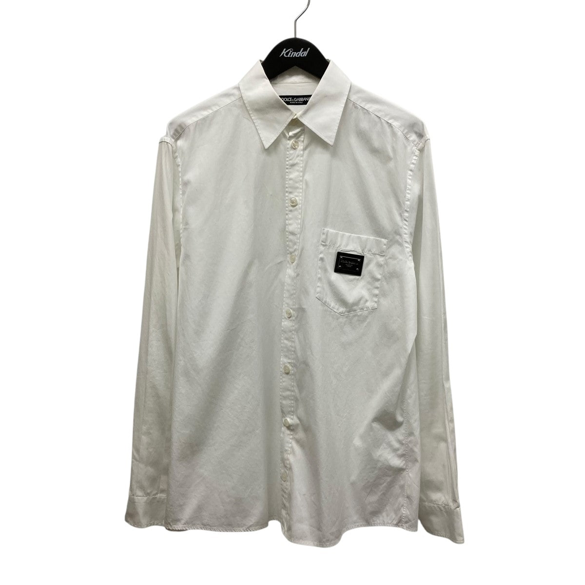 DOLCE ＆ GABBANA 長袖プレートシャツG5JG4T FU5U8 古着・中古-1枚目のアイテム画像