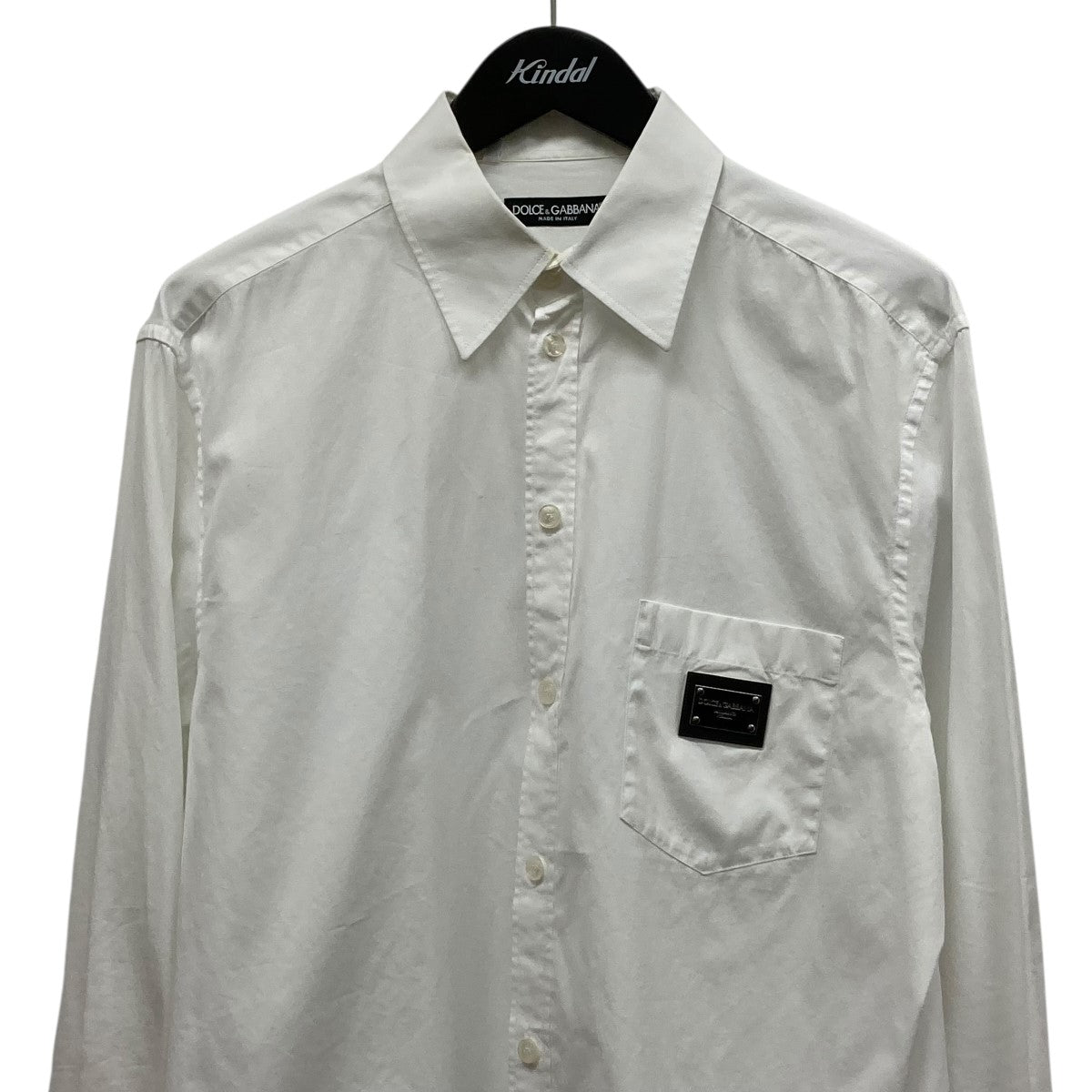 DOLCE ＆ GABBANA 長袖プレートシャツG5JG4T FU5U8 古着・中古-3枚目のアイテム画像