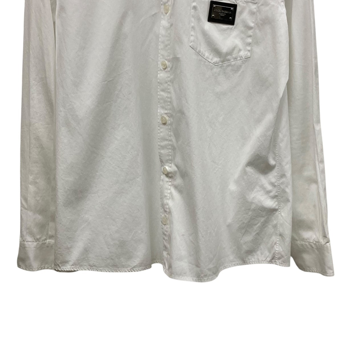 DOLCE ＆ GABBANA 長袖プレートシャツG5JG4T FU5U8 古着・中古-4枚目のアイテム画像