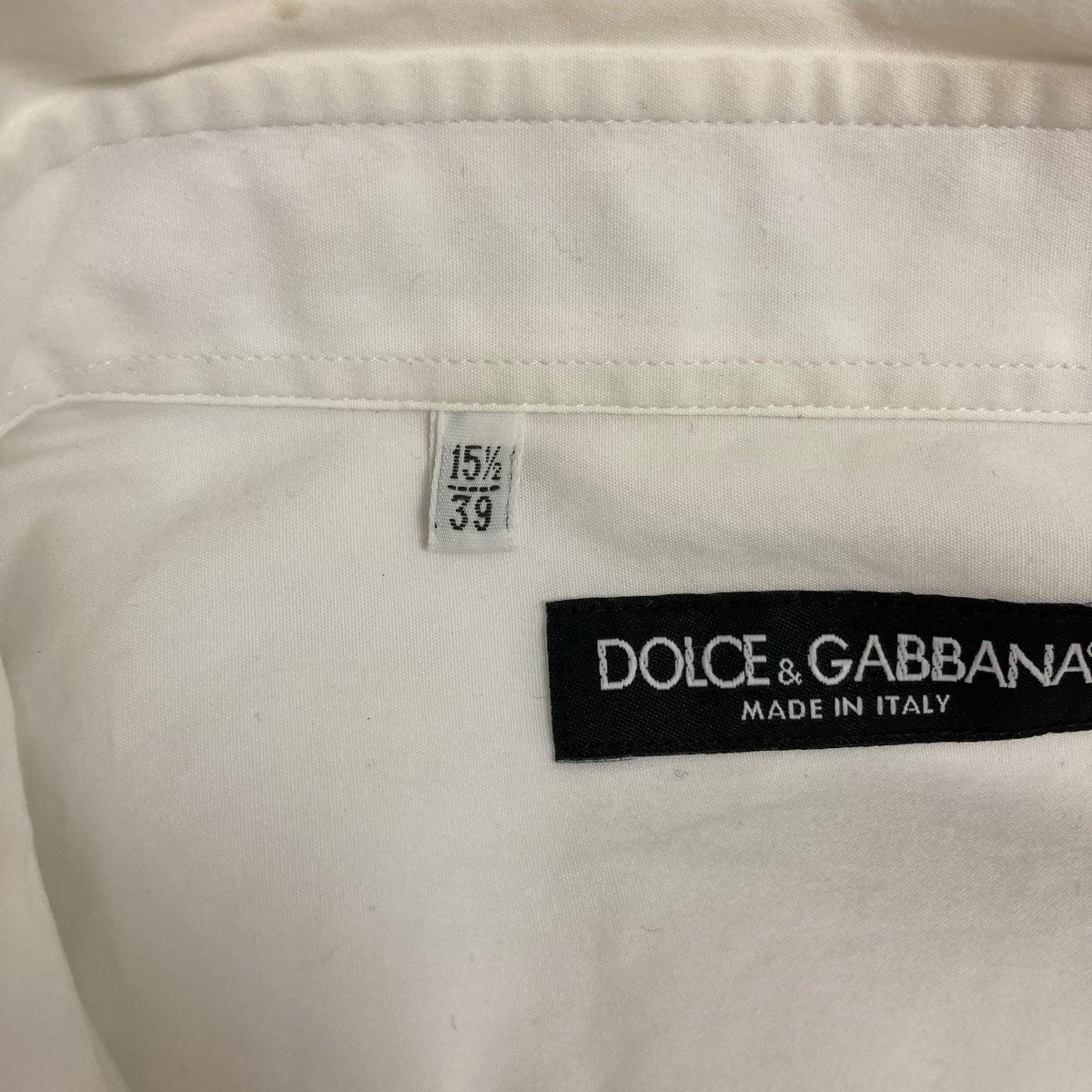 DOLCE ＆ GABBANA 長袖プレートシャツG5JG4T FU5U8 古着・中古-5枚目のアイテム画像