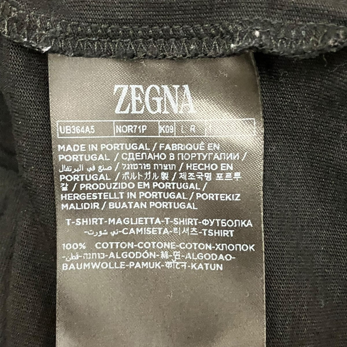バックグラフィックプリントTシャツ