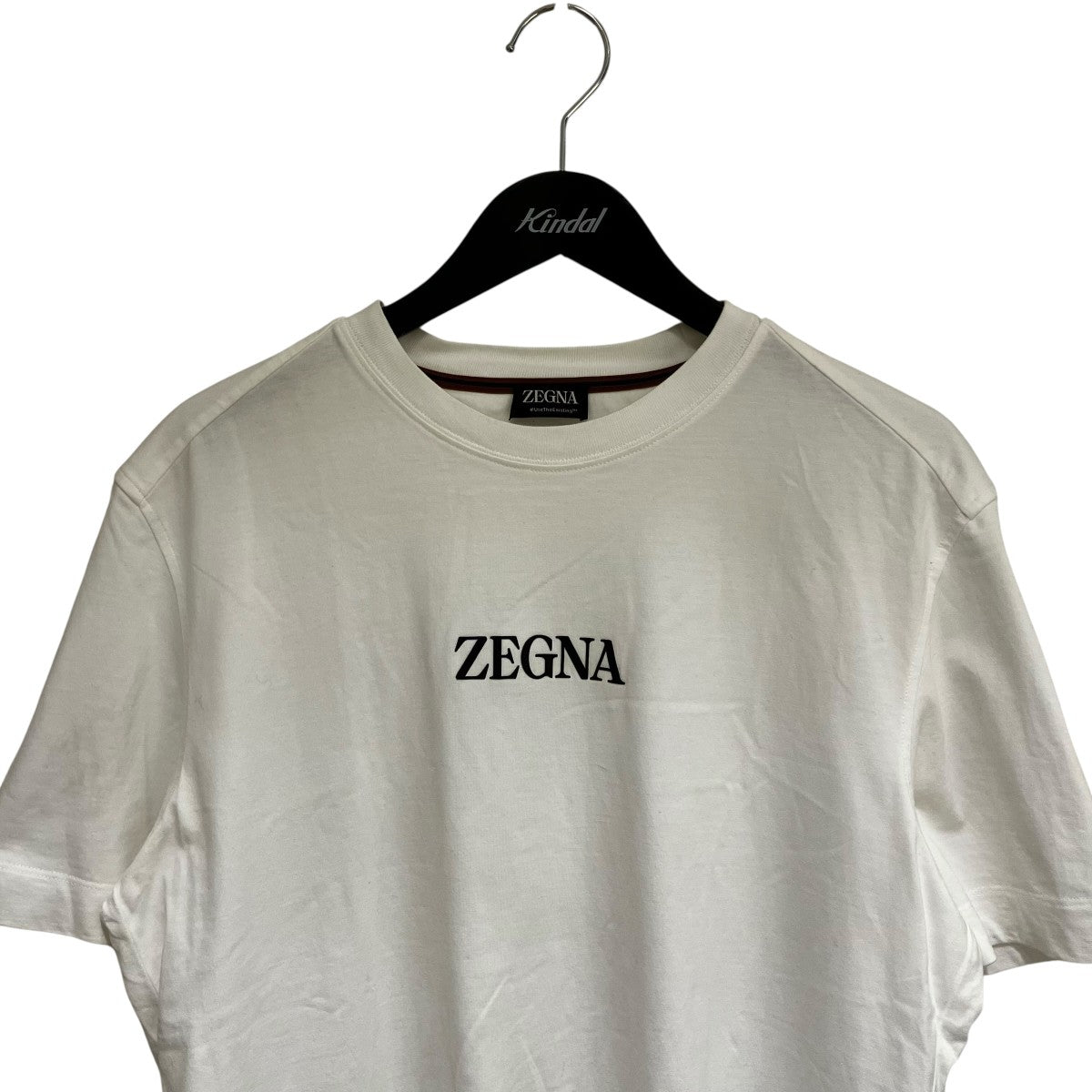 ZEGNA ロゴプリントＴシャツ 古着・中古-3枚目のアイテム画像