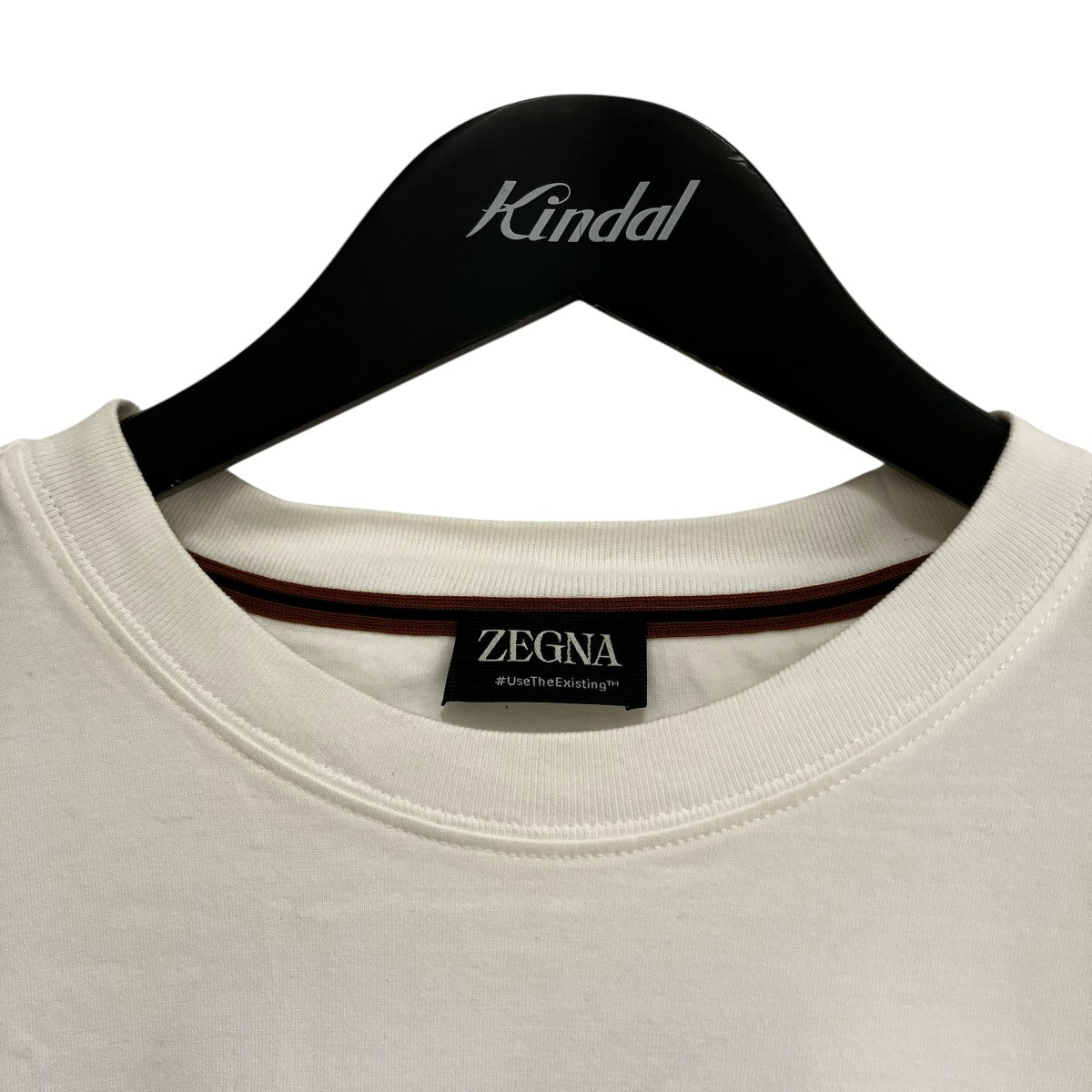ZEGNA ロゴプリントＴシャツ 古着・中古-5枚目のアイテム画像