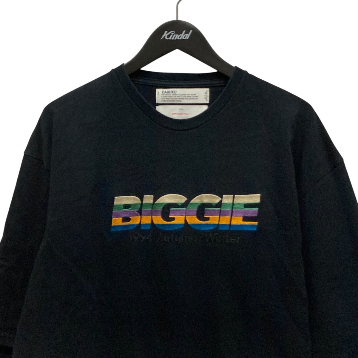 DAIRIKU(ダイリク) 19AW”BIGGIE”Layered T-Shirt刺しゅうレイヤード