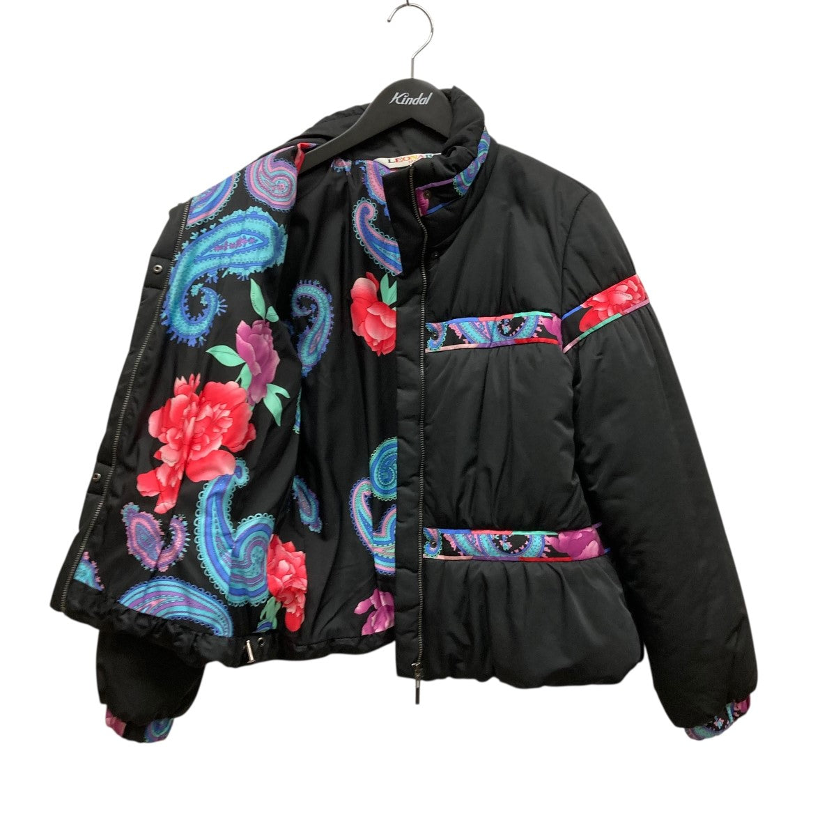 花柄中綿ジャケット0525391