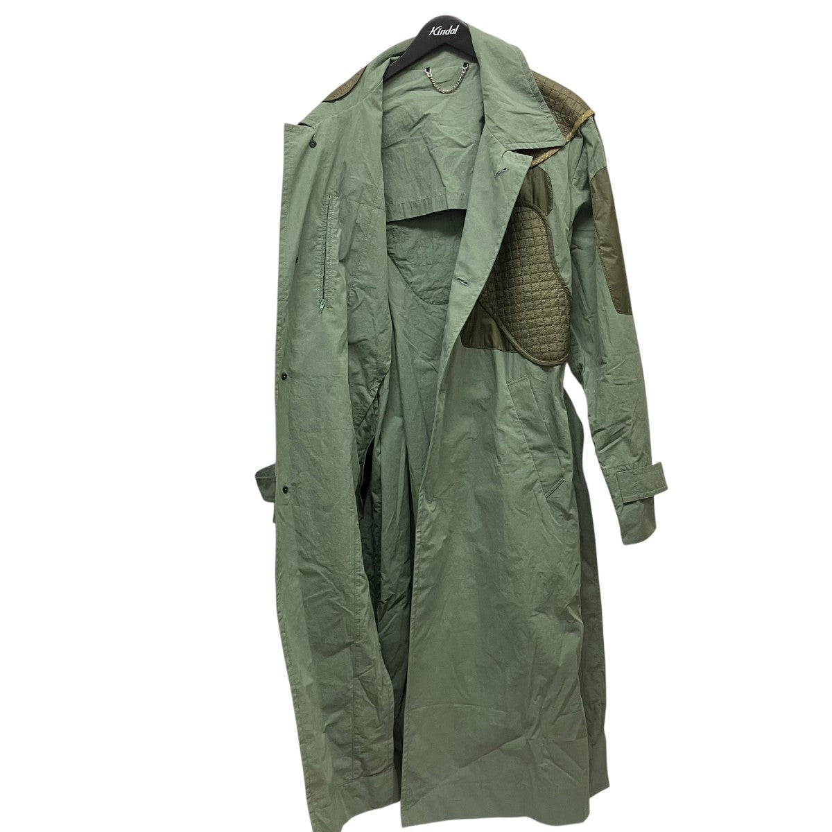 CRAIG GREEN Utility Patch Trenchナイロンコート 古着・中古-3枚目のアイテム画像