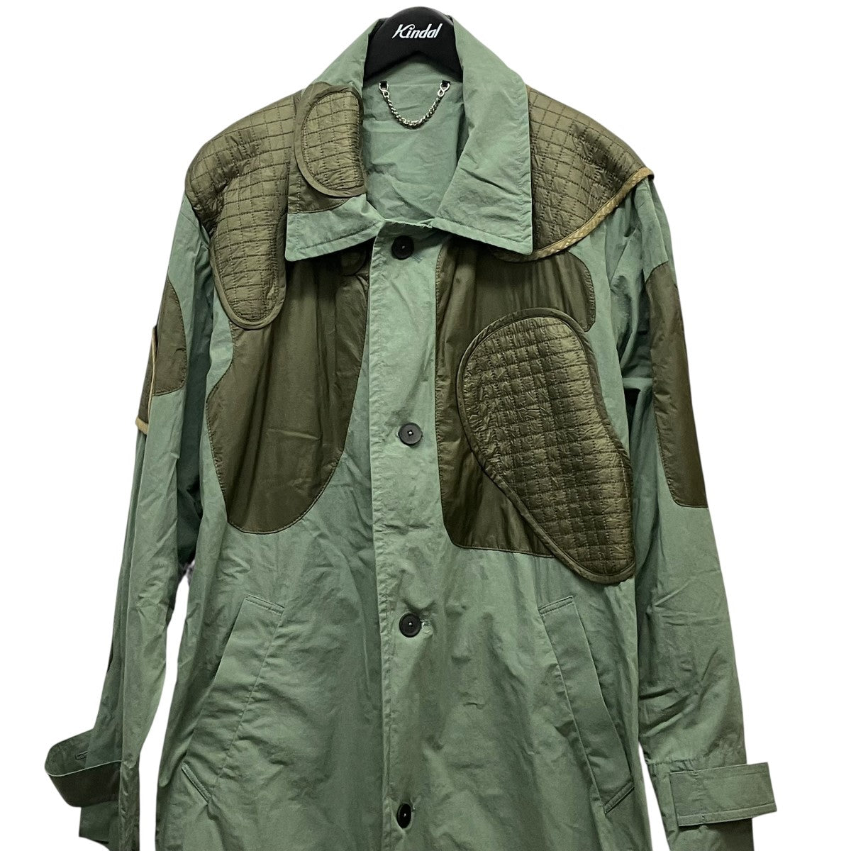 CRAIG GREEN Utility Patch Trenchナイロンコート 古着・中古-4枚目のアイテム画像