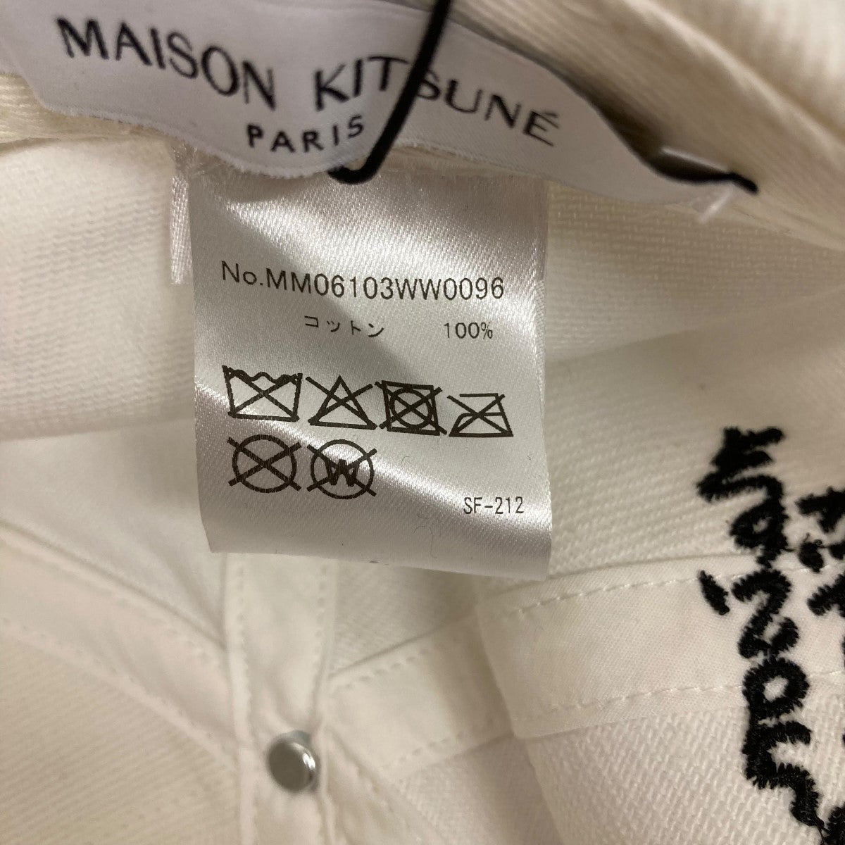 キャップMM06103WW0096