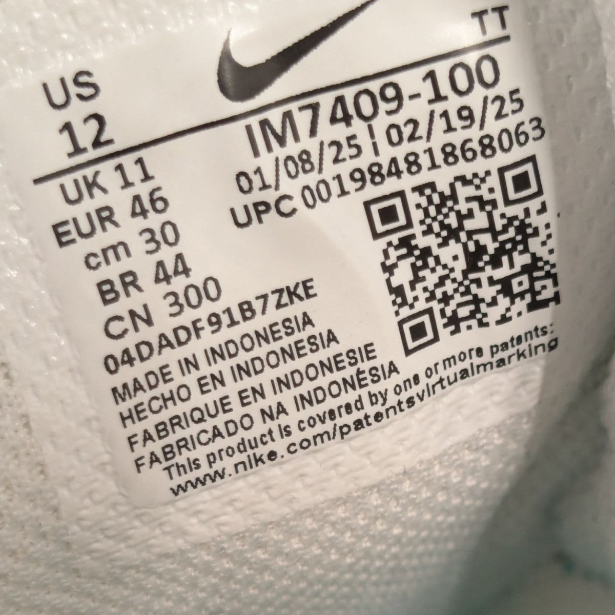 箱 AIR MAX 95 OG BLACK BORDERスニーカーIM7409 100