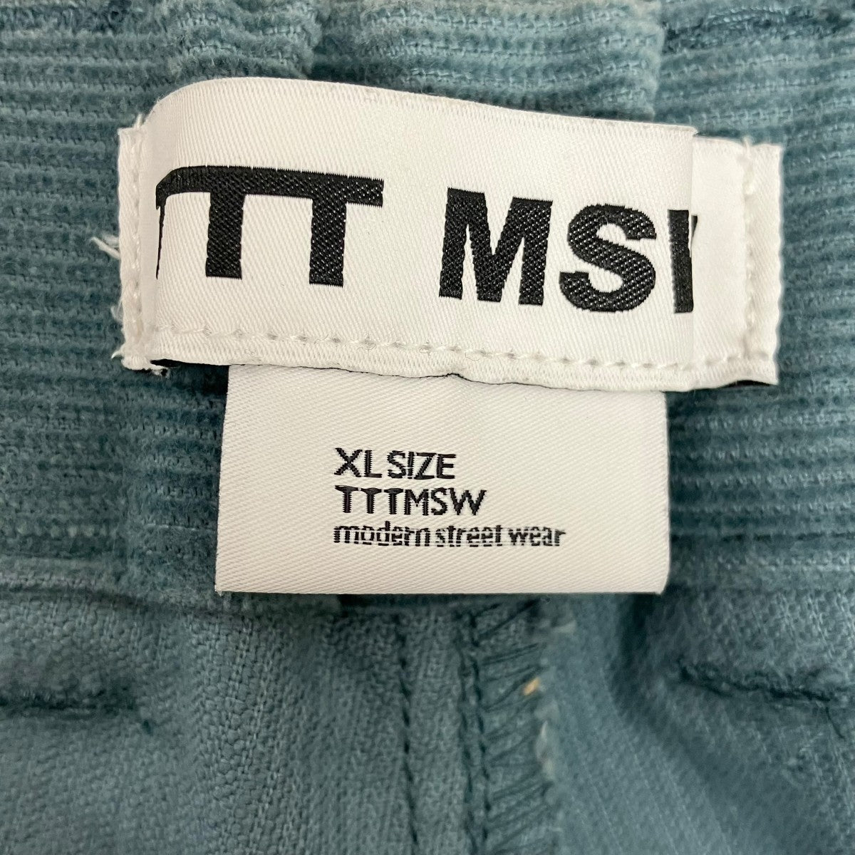 Corduroy half pantsコーデュロイハーフパンツTTT-25SS-PT02