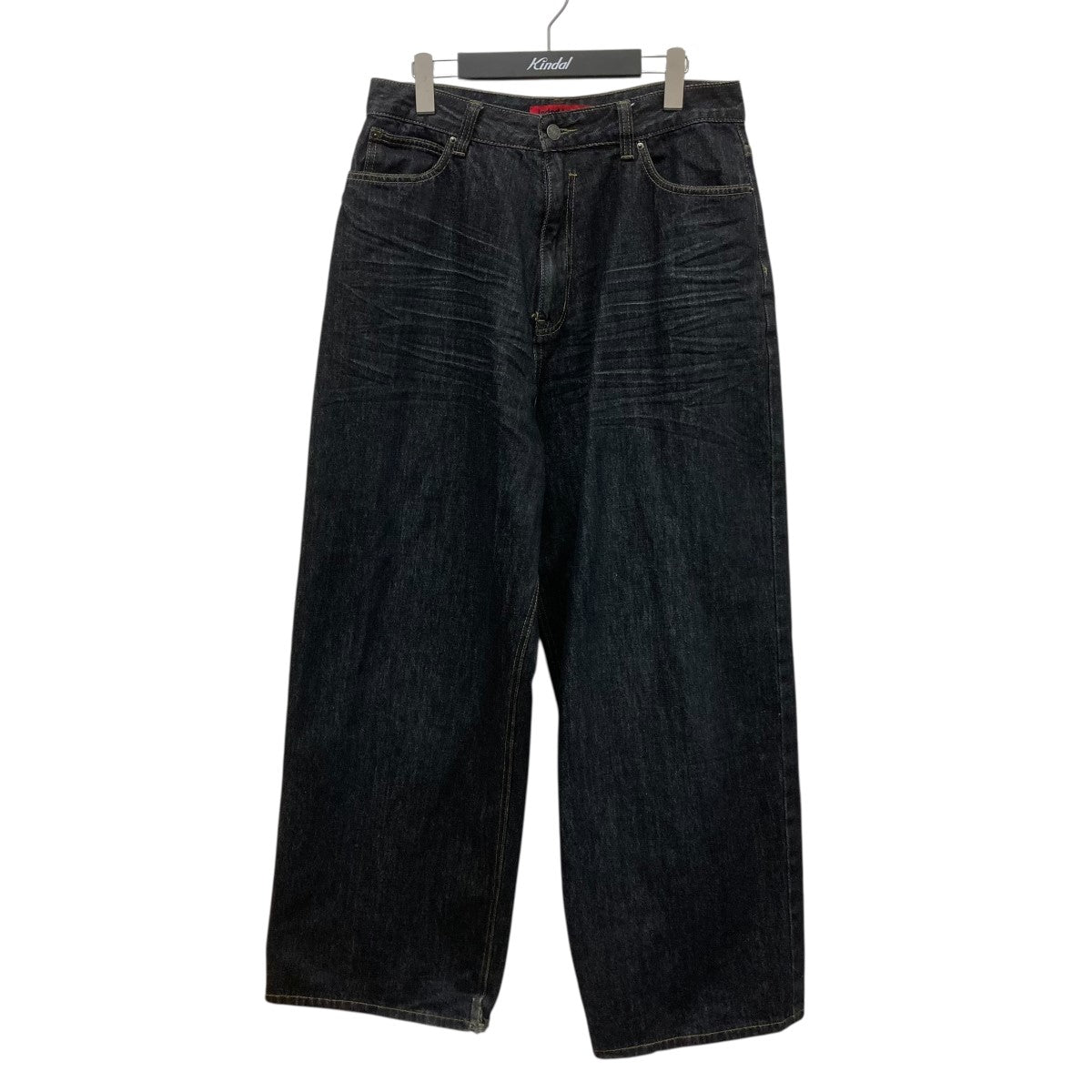 JADED LONDON(ジェイデッドロンドン) Mid Blue Drift Flared Jeans