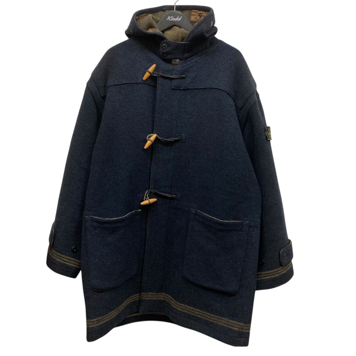 88AWグリーンエッジフーデッドダッフルコート