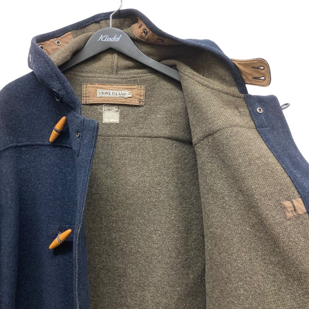 88AWグリーンエッジフーデッドダッフルコート