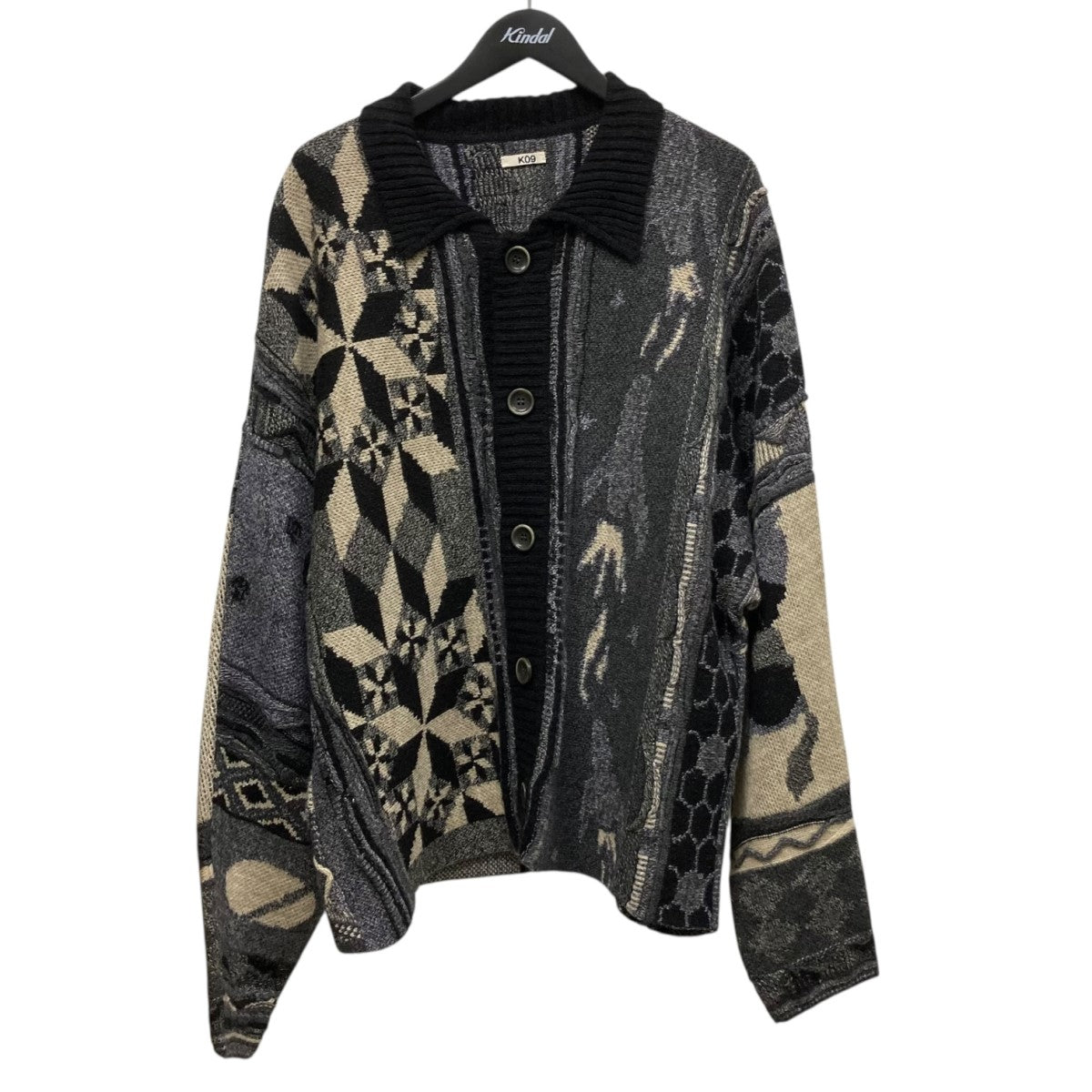 KHOKI(コッキ) Sweat cardigan スウェットカーディガン 24SS-t-01