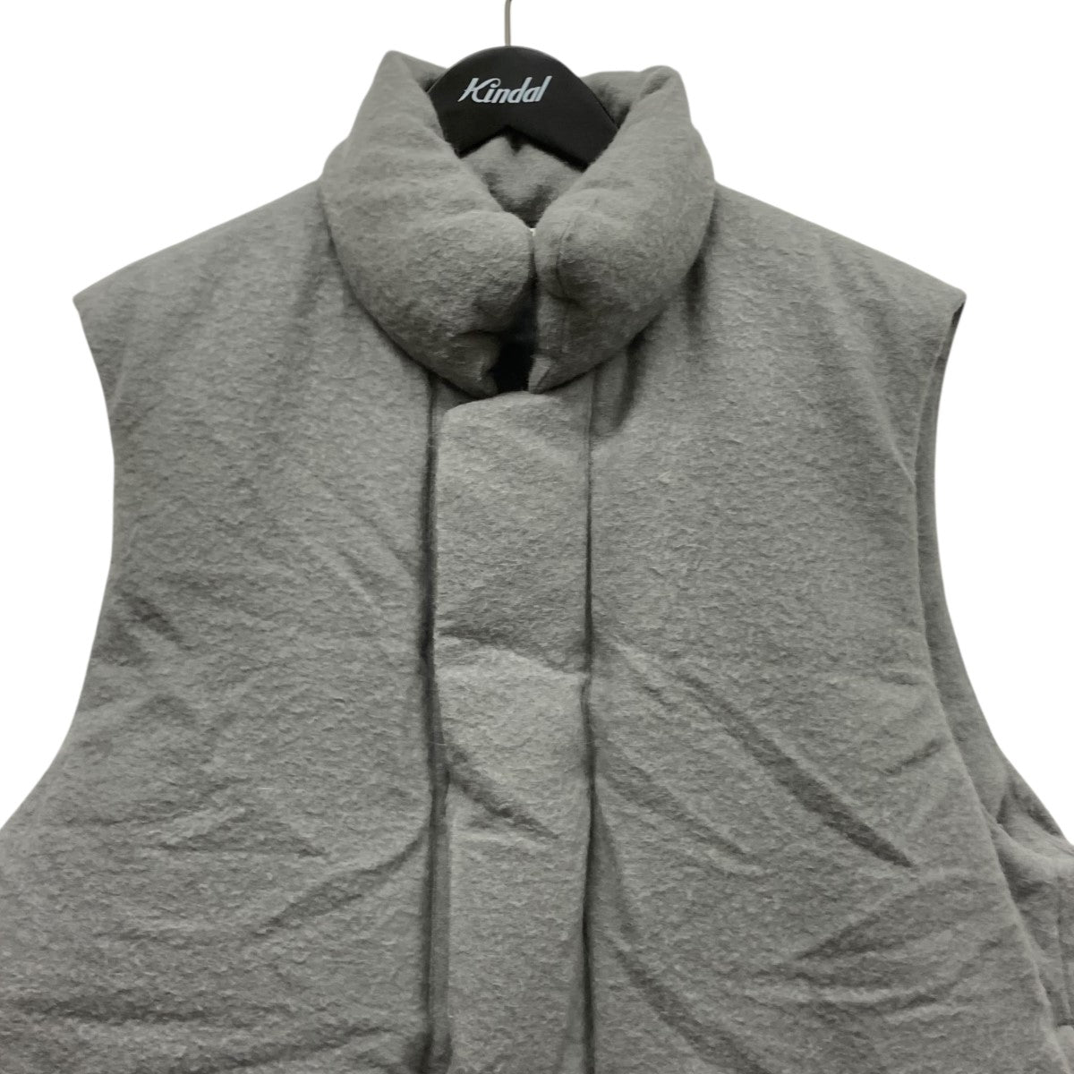 24AWBRUSHED ALPACA WOOL DOWN VESTダウンベストA24AV02AS