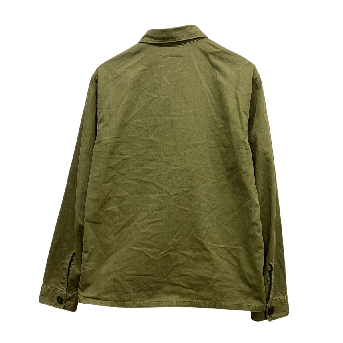 RRL(ダブルアールエル) ミリタリーシャツジャケット オリーブ サイズ M