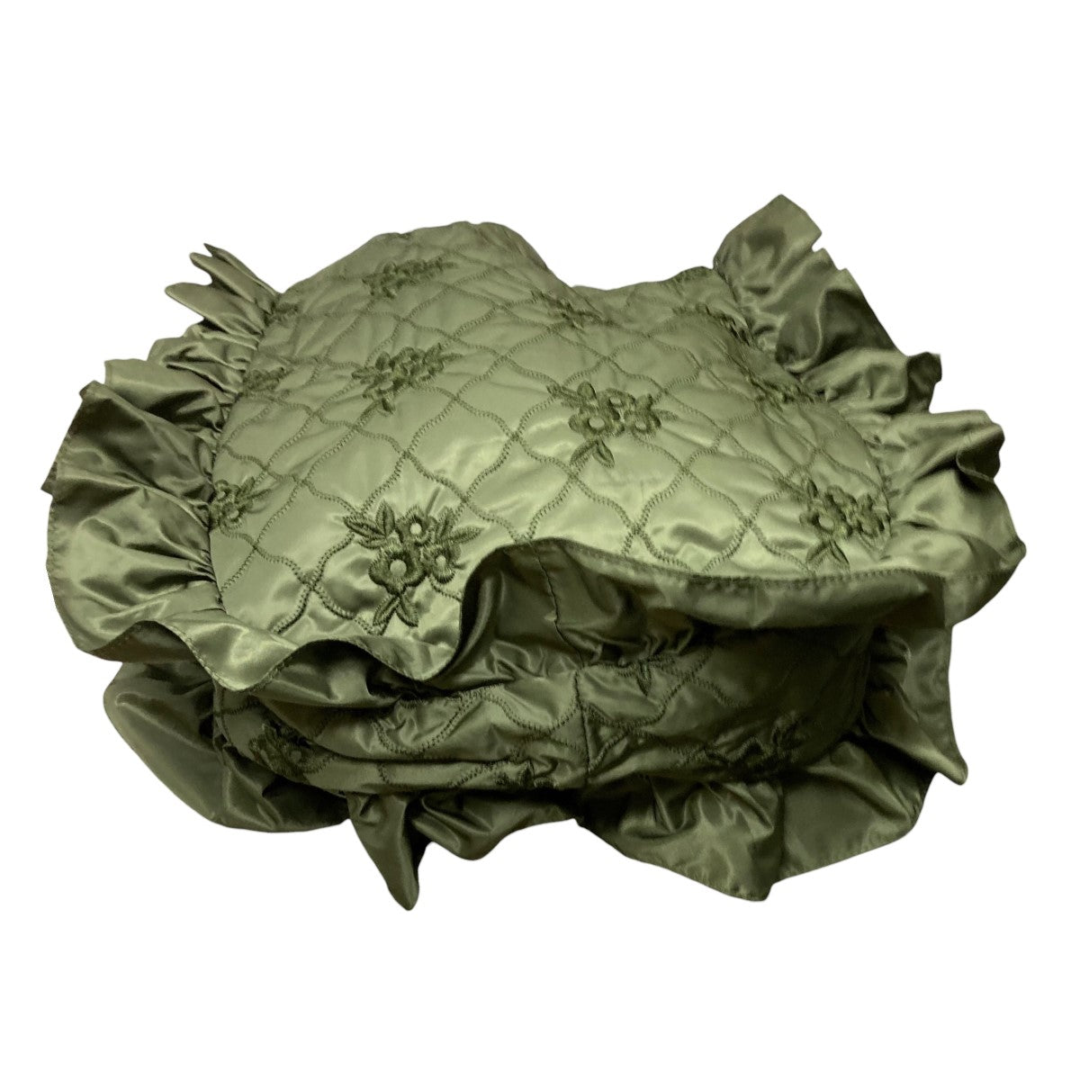 Flower WAVE QUILTING TOTEトートバッグ